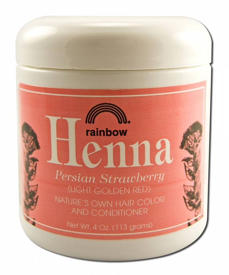 rainbow henna strawberry blonde review