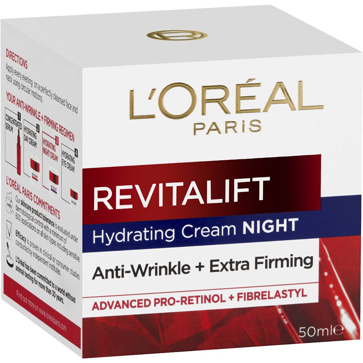 l oreal retinol night cream review