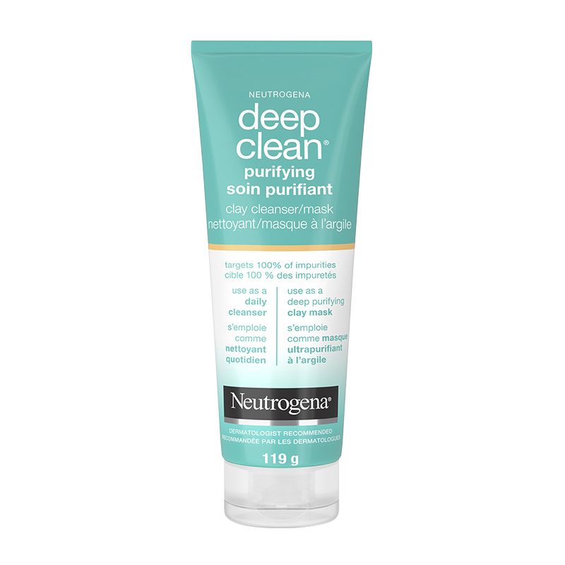 neutrogena deep clean cleanser mask review