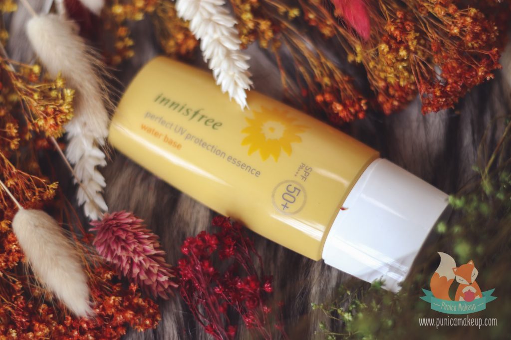 innisfree perfect uv protection essence water base review