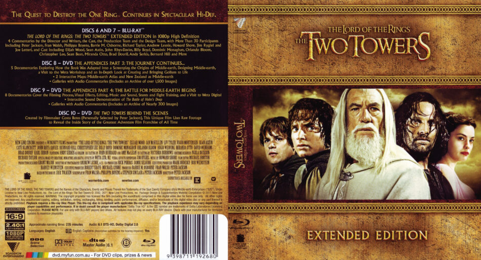 lotr extended blu ray review
