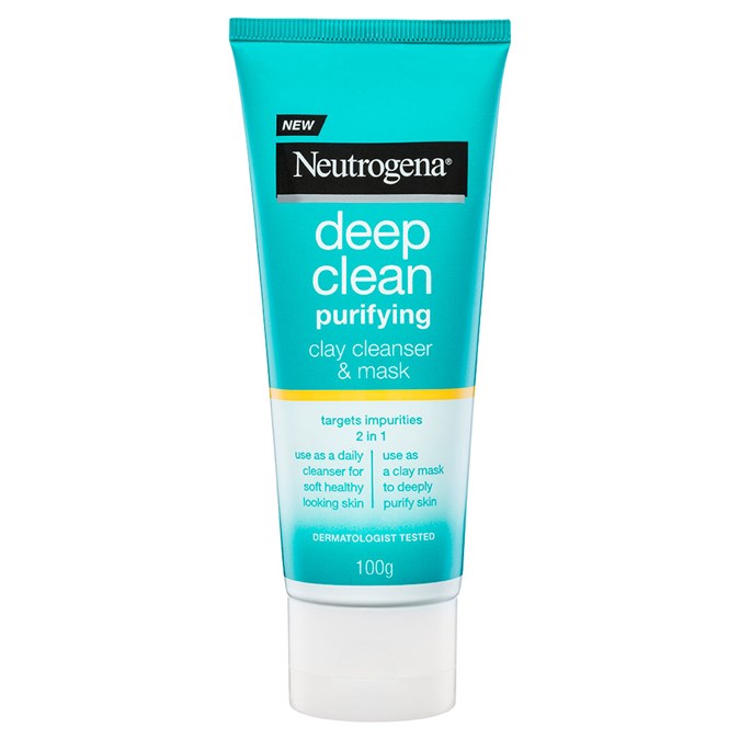 neutrogena deep clean cleanser mask review