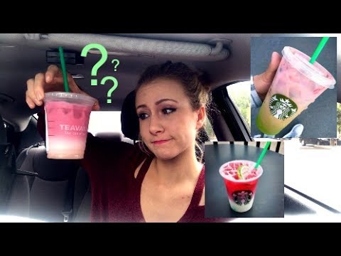 starbucks ombre pink drink review
